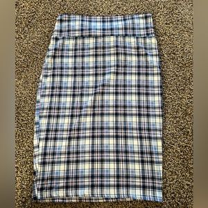 Pink,Blue,Black, and White Large Skirt .